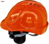 Casco da lavoro edile THOR 4 punte ARANCIONE CONSORTE