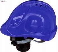 Casco da lavoro edili THOR a 4 punte blu CONSORTE