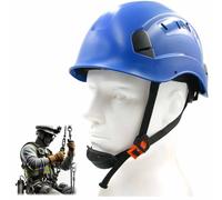 Casco da lavoro in altezza con cinturino, regolazione della ventilazione,...