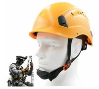 Casco da lavoro in quota con cinturino, ventilazione regolabile, THOR...
