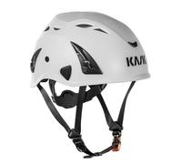 Casco da Lavoro KASK Professionale | Leggero, Ventilato e Regolabile | per Edilizia, Cantiere, Lavori in Quota | Predisposto per Visiera e Cuffie Antirumore da acquistare separatamente. (CASCO-WHITE)