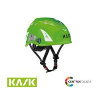 Casco da Lavoro Kask Superplasma HI-VIZ con Adesivi Riflettenti Regolabile 390gr