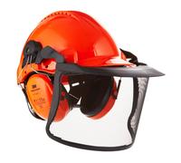 Casco da lavoro protettivo forestale 3M™ arancione Arancio