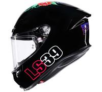AGV K6 S Salom Tribute S26, casco integrale M female Nero/Rosso/Verde/Blu