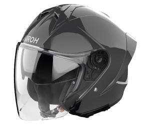 Casco da moto Airoh H21 Color Open Face Grigio scuro M