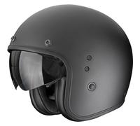 Casco da moto aperto Scorpion Belfast EVO Solid Nero Perla Opaco L
