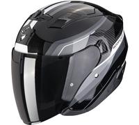 Casco da moto aperto Scorpion EXO-230 Hipe nero-argento M