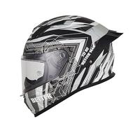 Casco Da Moto Apribile, Casco Integrale Modulare Sportivo Omologato DOT/ECE, Casco Da Moto Con Doppia Visiera, Casco Da Ciclomotore, Uomo E Donna D,XXL=63-64CM