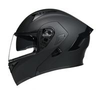 Casco da moto apribile, casco modulare da moto, casco da moto omologato DOT con doppia visiera, antiappannamento, riduzione del rumore, casco da corsa antiurto, uomo e donna B3,M/57~58cm