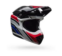 Bell Moto-10 Spherical MIPS RSD Old Glory, casco da motocross XL female Nero/Rosso/Blu