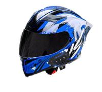 Casco Da Moto Bluetooth, Flip Up Casco Da Moto, Approvazione ECE, Per Moto Integrale Con Radio FM Integrata Bluetooth, Casco Modulare Scooter, Casco Modulare Per Adulti Uomini Donne I,3X-Large