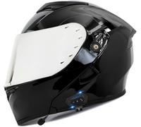 Casco da Moto, Caschi Modulari Apribili, Casco Bluetooth, Casco Integrale Certificato DOT Ece, Casco Scooter, Casco Antiurto, Doppia Visiera Antiappannamento., C3, M=57-58CM