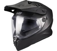 Casco da moto enduro MT Track SV Pure A1 nero opaco 2XL
