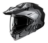 Casco da moto flip-up HJC i80 Velly MC5SF nero-grigio 2XL
