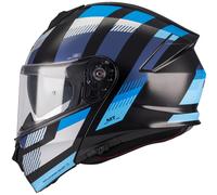 Casco da moto flip-up MT Genesis SV Stroke B7 nero-blu XL