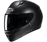 Casco da moto integrale semi piatto HJC C10 Solid nero 3XS