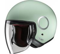 Casco da moto jet HJC RPHA 40 Solid verde pastello S
