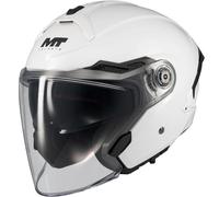 Mt Helmets Cosmo Sv Pure Open Face Helmet Bianco XS