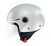 Casco da moto jet MT Helmets Street (Ece 22.06) Blanc L (59/60 cm)