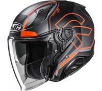 Casco da moto jet RPHA 31 Dereen MC6HSF nero-grigio-arancione M