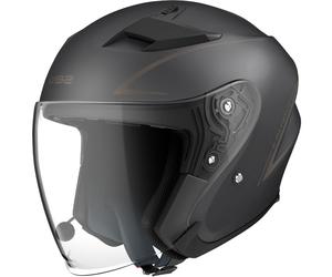 Casco da moto jet SENA Outstar S nero opaco L