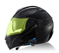 Casco Da Moto Modulare Apribile Bluetooth Con Doppia Visiera, Casco Integrale Da Moto Con Altoparlanti E Microfono Integrati, Cascos Da Motos Omologato DOT ECE Per Uomo E Donna,D 3- m (57_58)