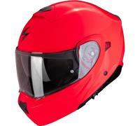 Casco da moto modulare Scorpion Exo-930 Evo Solid ECE 22-05 Rouge L