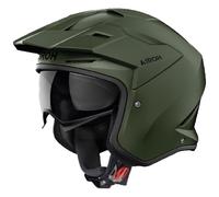 Casco da moto trial Airoh Kombakt Color cachi opaco 2XL