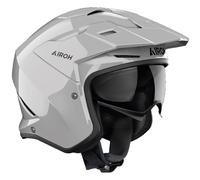 Casco da moto trial Airoh Kombakt Color grigio scuro XS