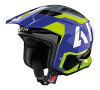 Casco da moto trial Airoh TRR 2 Jupiter blu-giallo XL