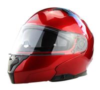 Casco da motocicletta 3GO E335 Flip Up Modular DVS con calotta ribaltabile
