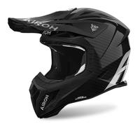 Casco da motocross Airoh Aviator ACE 2 Carbon nero lucido XS