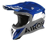 Casco da motocross Airoh Aviator ACE 2 Fury blu lucido L