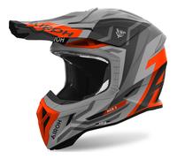 Casco da motocross Airoh Aviator Ace 2 Ground arancione opaco M