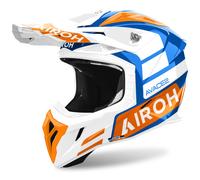 Casco da motocross Airoh Aviator Ace 2 Sake arancione lucido XS
