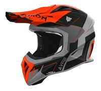 Casco da motocross Airoh Aviator ACE 2 Shield arancione opaco XS