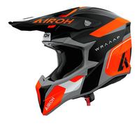 Casco da motocross Airoh Wraaap Conquer arancione opaco XL