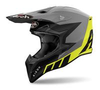 Casco da motocross Airoh Wraaap Reloaded giallo opaco XS