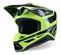 Casco da motocross Alpinestars S-M3 Heat giallo fluo-nero XL