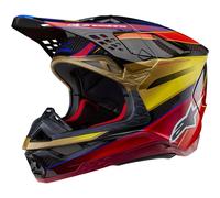 Casco da motocross Alpinestars Supertech S-M10 Era oro-rosso M (circonferenza 57-58 cm)