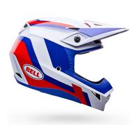 Casco Da Motocross Bell MX-10 MIPS Ragazzi - DYNO ROSSO / BIANCO / BLU