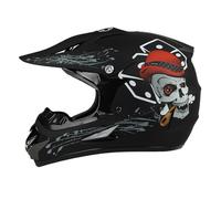 Casco Da Motocross, Casco Integrale Da Fuoristrada ECE, Caschi Da Cross ATV, For MTB BMX MX Quad, Con Occhiali, Guanti E Maschera(J,L(56-57CM))