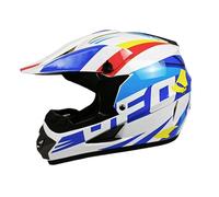 Casco Da Motocross, Casco Integrale For Moto Da Cross Elettrico For Ragazzi E Adulti, Set For Ragazzi E Ragazze, Quad, Bici BMX, MTB, ATV, Fuoristrada, DH(F,L(56-57CM))