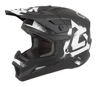 Casco da motocross Cassida Cross Cup 2 Crew nero opaco-bianco S