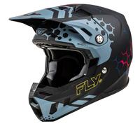 Casco da motocross FLY Racing Formula CC Tektonic nero-grigio XL