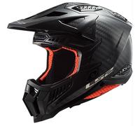 Casco da motocross LS2 MX703 X-Force Solid Carbon nero 3XL