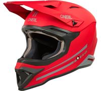 O'Neal Casco da motocross 1SRS Solid S25 Opaco Rosso/Grigio Donna XXL