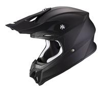 Casco da motocross Scorpion VX-16 EVO AIR Nero solido opaco XL