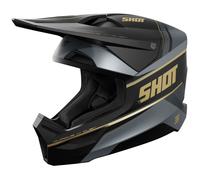 Casco da motocross Shot Furious Dust oro opaco M