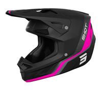 Casco da motocross Shot Speed Atomic rosa opaco S